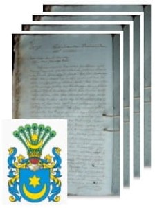 Ostrowski herbu Leliwa 