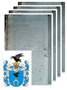 Ostrowski herbu Ślepowron