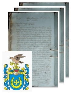 Przykładowe zdjęcie wywodu rodowitości szlacheckiej z 1816 roku, stron 3.jpg