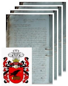 Przykładowe zdjęcie wywodu rodowitości szlacheckiej z 1806 roku, stron 4.jpg