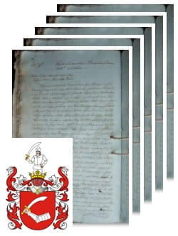Przykładowe zdjęcie wywodu rodowitości szlacheckiej z 1806 roku, stron 5.jpg