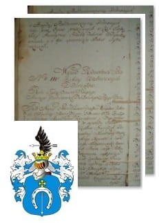 Przykładowe zdjęcie wywodu rodowitości szlacheckiej z 1802 roku, stron 2.jpg