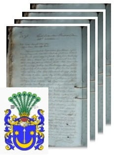 Przykładowe zdjęcie wywodu rodowitości szlacheckiej z 1806 roku, stron 4.jpg