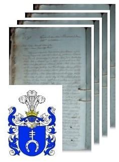 Przykładowe zdjęcie wywodu rodowitości szlacheckiej z 1812 roku, stron 4.jpg