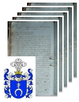 Przykładowe zdjęcie wywodu rodowitości szlacheckiej z 1809 roku, stron 5.jpg