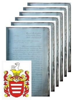 Przykładowe zdjęcie wywodu rodowitości szlacheckiej z 1824 roku, stron 6.jpg