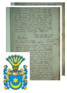 Przykładowe zdjęcie wywodu rodowitości szlacheckiej z 1802 roku, stron 2.jpg