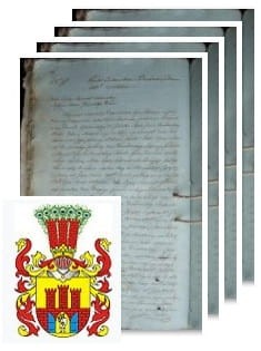 Przykładowe zdjęcie wywodu rodowitości szlacheckiej z 1811 roku, stron 4.jpg