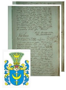 Przykładowe zdjęcie wywodu rodowitości szlacheckiej z 1802 roku, stron 2.jpg