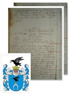Przykładowe zdjęcie wywodu rodowitości szlacheckiej z 1802 roku, stron 2.jpg