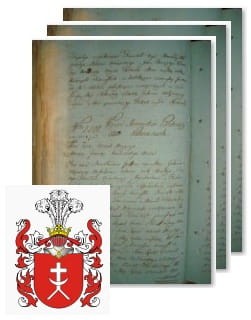 Przykładowe zdjęcie wywodu rodowitości szlacheckiej z 1802 roku, stron 3.jpg