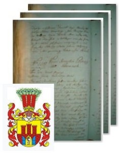 Ostrowski herbu Grzymała