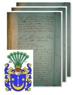 Przykładowe zdjęcie wywodu rodowitości szlacheckiej z 1802 roku, stron 3.jpg