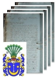 Przykładowe zdjęcie wywodu rodowitości szlacheckiej z 1806 roku, stron 4.jpg