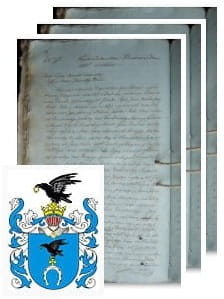 Przykładowe zdjęcie wywodu rodowitości szlacheckiej z 1816 roku, stron 3.jpg