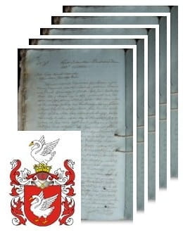 Przykładowe zdjęcie wywodu rodowitości szlacheckiej z 1806 roku, stron 5.jpg