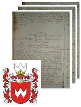 Przykładowe zdjęcie wywodu rodowitości szlacheckiej z 1802 roku, stron 3.jpg