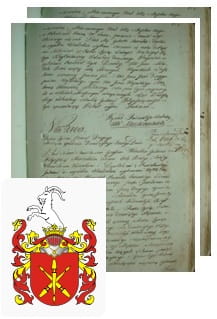 Przykładowe zdjęcie wywodu rodowitości szlacheckiej z 1802 roku, stron 2.jpg