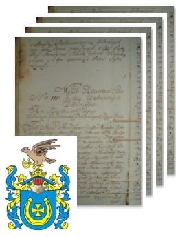 Przykładowe zdjęcie wywodu rodowitości szlacheckiej z 1802 roku, stron 4.jpg
