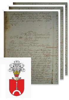 Przykładowe zdjęcie wywodu rodowitości szlacheckiej z 1802 roku, stron 3.jpg