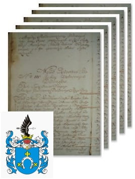 Przykładowe zdjęcie wywodu rodowitości szlacheckiej z 1802 roku, stron 5.jpg