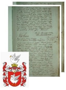 Wolski v. Dunin Wolski herbu Łabędź 