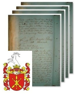 Przykładowe zdjęcie wywodu rodowitości szlacheckiej z 1802 roku, stron 4.jpg
