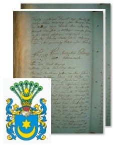 Słotwiński herbu Leliwa