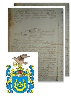 Przykładowe zdjęcie wywodu rodowitości szlacheckiej z 1802 roku, stron 2.jpg