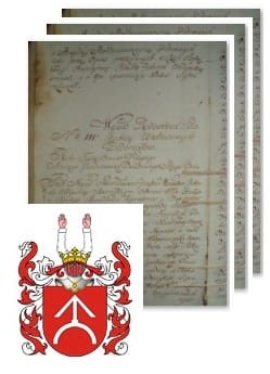 Przykładowe zdjęcie wywodu rodowitości szlacheckiej z 1802 roku, stron 3.jpg