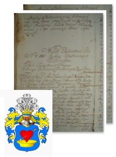 Przykładowe zdjęcie wywodu rodowitości szlacheckiej z 1802 roku, stron 2.jpg