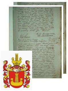 Przykładowe zdjęcie wywodu rodowitości szlacheckiej z 1802 roku, stron 2.jpg