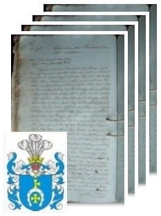 Przykładowe zdjęcie wywodu rodowitości szlacheckiej z 1816 roku, stron 4.jpg