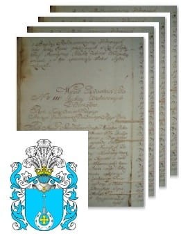 Przykładowe zdjęcie wywodu rodowitości szlacheckiej z 1802 roku, stron 4.jpg