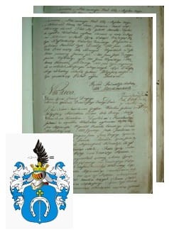 Przykładowe zdjęcie wywodu rodowitości szlacheckiej z 1802 roku, stron 2.jpg