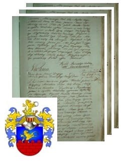 Przykładowe zdjęcie wywodu rodowitości szlacheckiej z 1802 roku, stron 3.jpg
