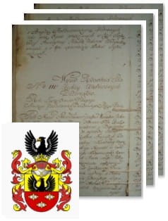Przykładowe zdjęcie wywodu rodowitości szlacheckiej z 1802 roku, stron 3.jpg