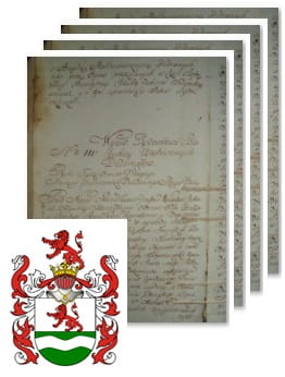 Przykładowe zdjęcie wywodu rodowitości szlacheckiej z 1802 roku, stron 4.jpg