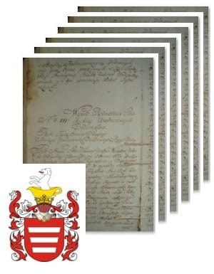 Przykładowe zdjęcie wywodu rodowitości szlacheckiej z 1802 roku, stron 6.jpg