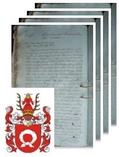 Przykładowe zdjęcie wywodu rodowitości szlacheckiej z 1810 roku, stron 4.jpg