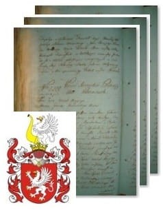 Przykładowe zdjęcie wywodu rodowitości szlacheckiej z 1802 roku, stron 3.jpg