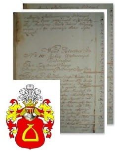 Przykładowe zdjęcie wywodu rodowitości szlacheckiej z 1802 roku, stron 2.jpg
