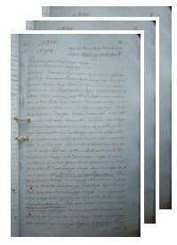 Przykładowe zdjęcie wywodu rodowitości szlacheckiej z 1832 roku, stron 3.jpg