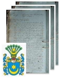 Przykładowe zdjęcie wywodu rodowitości szlacheckiej z 1805 roku, stron 3.jpg