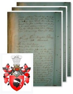 Przykładowe zdjęcie wywodu rodowitości szlacheckiej z 1802 roku, stron 3.jpg