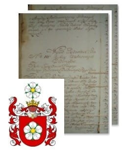 Przykładowe zdjęcie wywodu rodowitości szlacheckiej z 1802 roku, stron 2.jpg