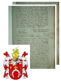 Przykładowe zdjęcie wywodu rodowitości szlacheckiej z 1802 roku, stron 2.jpg