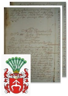Przykładowe zdjęcie wywodu rodowitości szlacheckiej z 1802 roku, stron 2.jpg