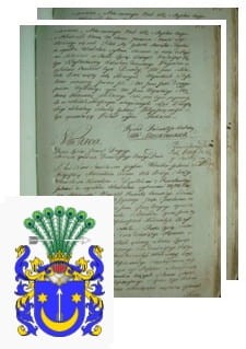 Przykładowe zdjęcie wywodu rodowitości szlacheckiej z 1802 roku, stron 2.jpg