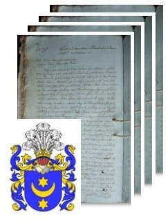 Przykładowe zdjęcie wywodu rodowitości szlacheckiej z 1811 roku, stron 4.jpg